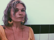 Load image into Gallery viewer, The Blood Moon Earrings