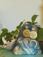 Load image into Gallery viewer, The Lunar Eclipse Earrings