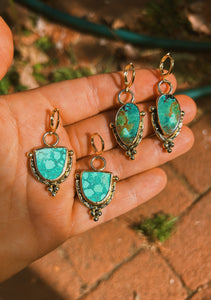 Hubei Turquoise Borderlands Earrings