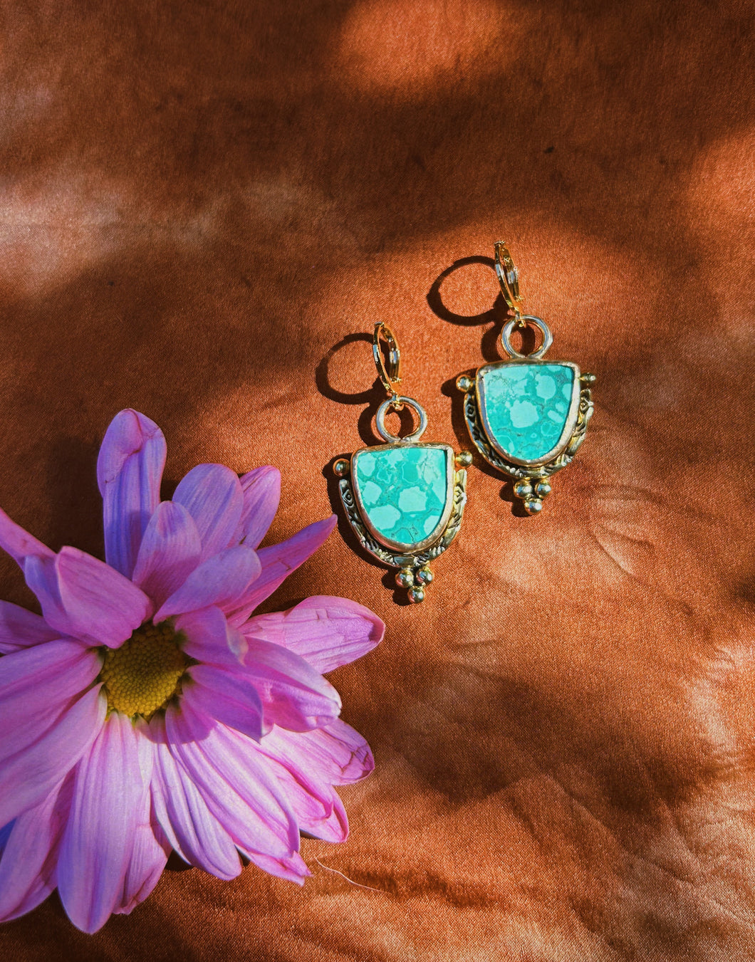 Hubei Turquoise Borderlands Earrings