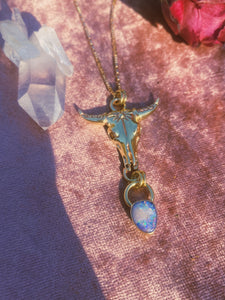 The Steer Necklace - Australian Opal