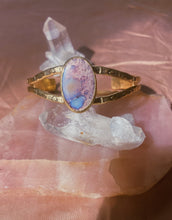 Load image into Gallery viewer, Stamped Bangle - Cantera Opal
