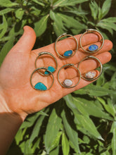 Load image into Gallery viewer, Australian Opal Ouroboro Hoop
