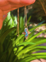 Load image into Gallery viewer, Blue Boulder Opal Khala Chain

