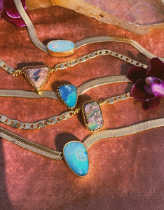 The Starburst Chain - Australian Opal