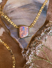 Load image into Gallery viewer, Stone + Starburst Chain - Cantera Opal 003
