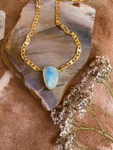 Load image into Gallery viewer, Stone + Starburst Chain - Australian Opal
