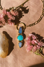 Load image into Gallery viewer, The Portal Chain - Australian Opal + Carico Lake Turquoise

