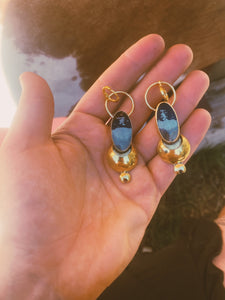 The Temple Earrings - Apache Gold