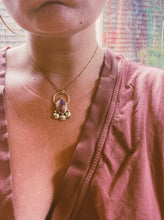 Load image into Gallery viewer, Pink Cantera Opal Necklace 001
