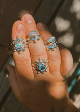 Load image into Gallery viewer, Australian Opal Crown Jewel Ring - size 7.5
