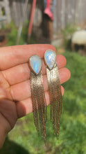 Load image into Gallery viewer, Faceted Moonstone Duo Dusters
