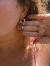 Load image into Gallery viewer, Australian Opal Multi Hoop 002
