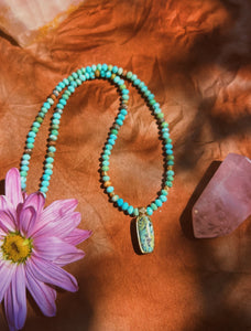 Hubei + Kingman Turquoise Necklace