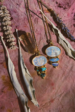 Load image into Gallery viewer, Boulder Opal Moon Portal Necklace
