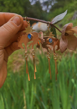 Load image into Gallery viewer, Fire Horse Earrings - Australian Opal 001
