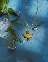 Load image into Gallery viewer, Sonoran Gold Turquoise All Seeing Eye Necklace
