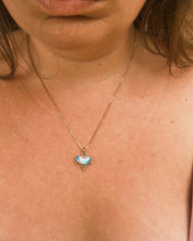 Load image into Gallery viewer, Australian Opal All Seeing Eye Necklace
