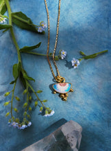 Load image into Gallery viewer, Australian Opal All Seeing Eye Necklace
