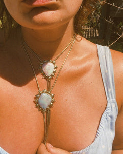 Australian Opal Stamped Bolo 001