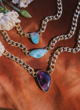 Load image into Gallery viewer, Amethyst Cuban Link Necklace
