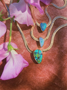 The Crystal Vision Necklace - Hubei Turquoise