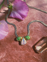 Load image into Gallery viewer, The Triple Vision Necklace - Cantera Opal + Sonoran Gold
