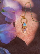 Load image into Gallery viewer, The Portal Necklace 001 - Australian + Cantera Opal
