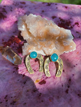 Load image into Gallery viewer, The Get Lucky Studs - Kingman Turquoise
