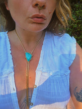 Load image into Gallery viewer, Kingman Turquoise Bolo
