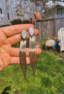 Faceted Moonstone Duo Dusters