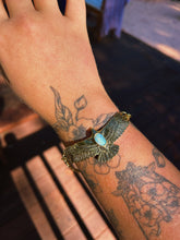 Load image into Gallery viewer, Australian Opal Cuban Link Hawk Bracelet
