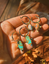 Load image into Gallery viewer, Cantera Opal Mini Hoops
