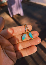 Load image into Gallery viewer, Australian Opal Mini Hoops
