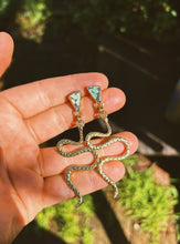 Load image into Gallery viewer, Hubei Turquoise Snake Studs
