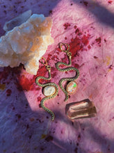 Load image into Gallery viewer, The Snake Earrings - Cantera Opal
