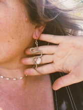 Load image into Gallery viewer, The Snake Earrings - Cantera Opal
