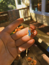 Load image into Gallery viewer, Blue Boulder Opal Khala Chain
