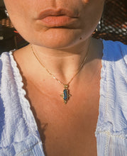 Load image into Gallery viewer, Blue Boulder Opal Khala Chain

