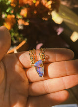 Load image into Gallery viewer, Boulder Opal Double Starburst Chain
