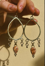 Load image into Gallery viewer, Cantera Opal Dottie Drop Hoops
