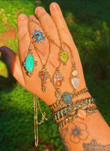 Load image into Gallery viewer, Kingman Turquoise Khala Necklace
