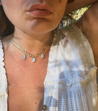 Load image into Gallery viewer, Australian Opal Charm Necklace
