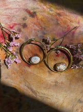 Load image into Gallery viewer, Cantera Opal Ouroboros Hoop

