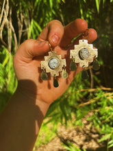 Load image into Gallery viewer, White Buffalo Turquoise Drop Earring
