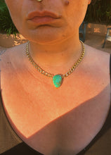 Load image into Gallery viewer, Kingman Turquoise Cuban Link Chain
