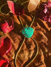 Load image into Gallery viewer, Spiderweb Turquoise Dottie Bolo
