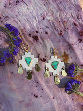 Load image into Gallery viewer, Hubei Turquoise Drop Earring
