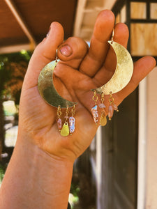 Beaded Moon Drops