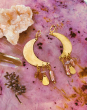 Load image into Gallery viewer, Beaded Moon Drops
